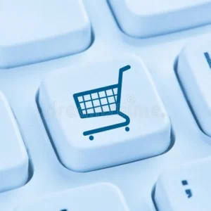 online-shopping-e-commerce-ecommerce-internet-shop-concept-blue-symbol-computer-keyboard-84742205